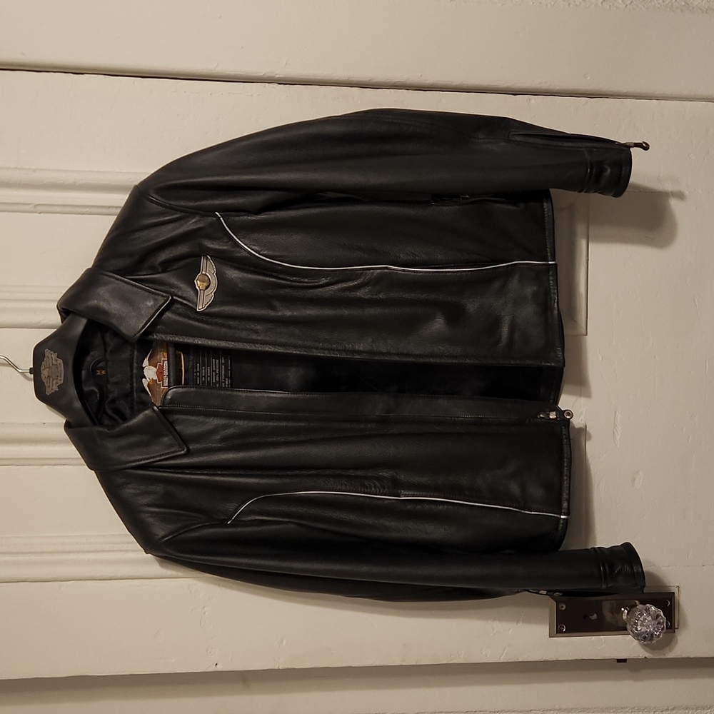 Womens HARLEY DAVIDSON 100 Year Anniversary Jacket, Sz M